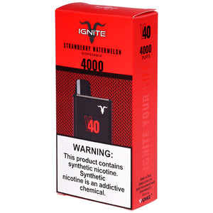IGNITE – V40 (4000+ Puffs) Disposable Vape