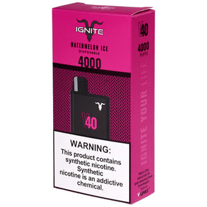 IGNITE – V40 (4000+ Puffs) Disposable Vape