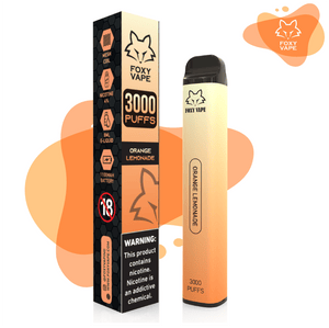 FOXY DISPOSABLE VAPE 3000 PUFFS 4%MG