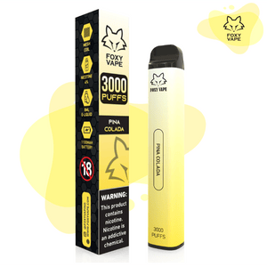 FOXY DISPOSABLE VAPE 3000 PUFFS 4%MG