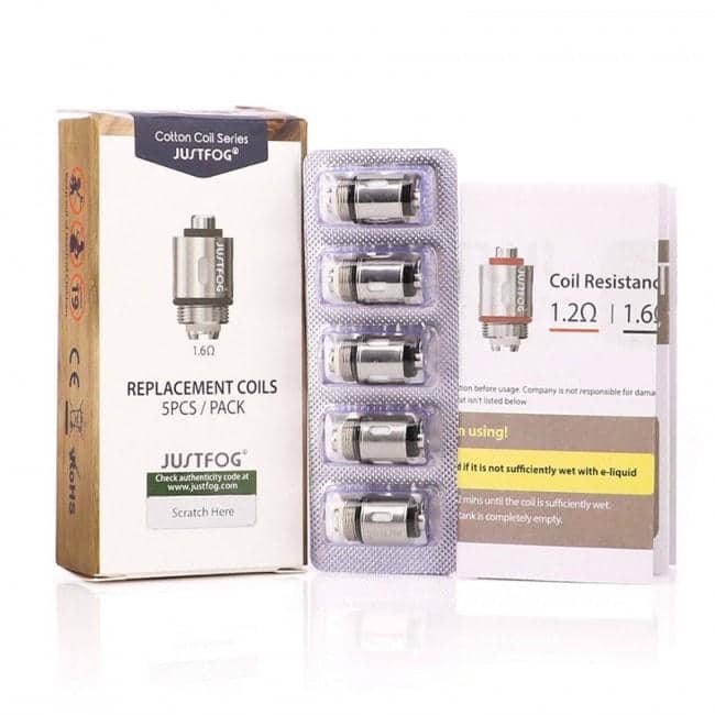 Justfog Q 16 Pro Replacement Coil - 5 pcs