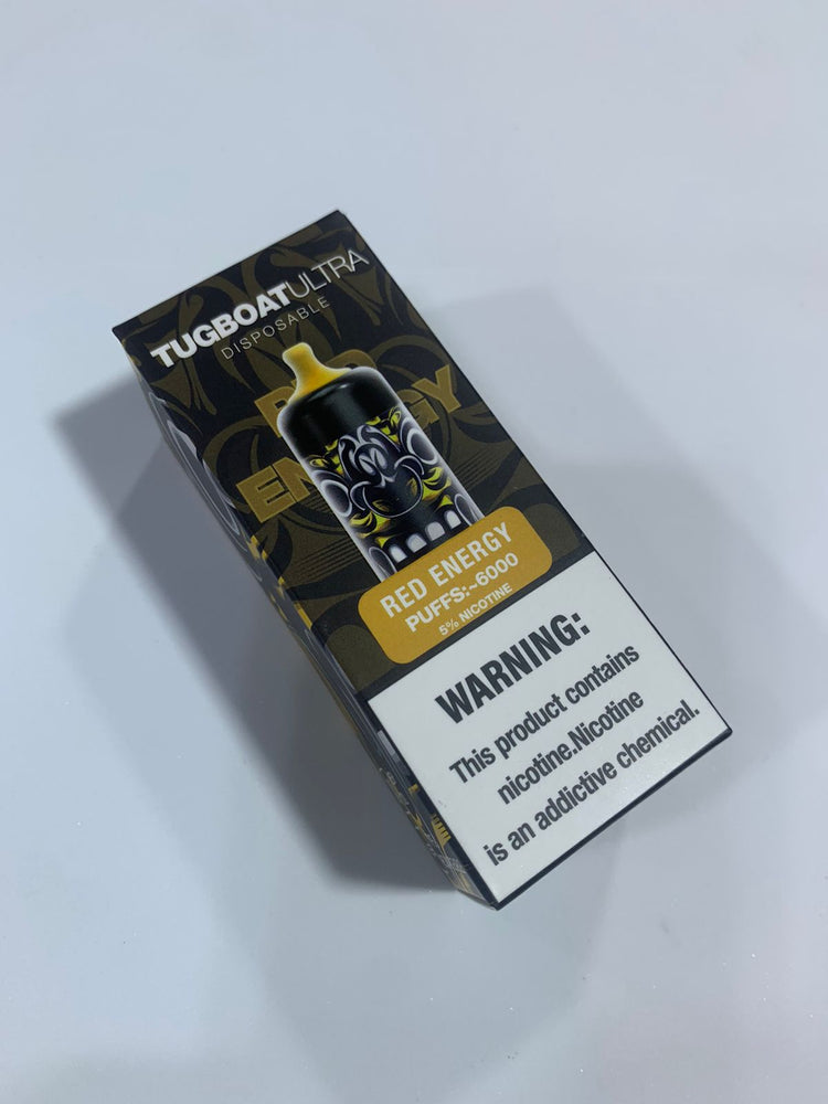 TUGBOAT ULTRA 6000 PUFFS 5%Mg RECHARGABLE