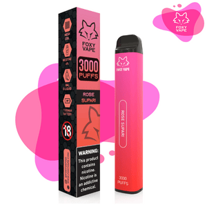FOXY DISPOSABLE VAPE 3000 PUFFS 4%MG